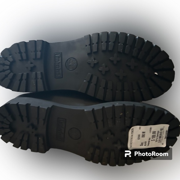 Timberland Heritage 6 in Front Zip Boot Black Nubian Size 9 - Picture 7 of 7